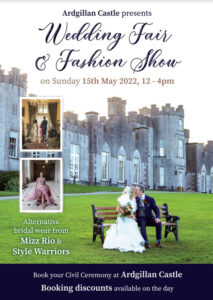 Wedding Fair at Ardgillan Castle on Sunday 13th May 2022