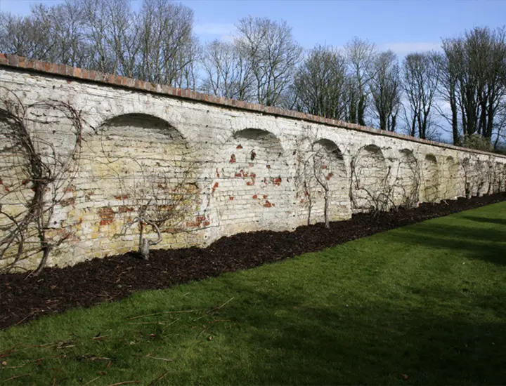 walled garden at Ardgillan Castle