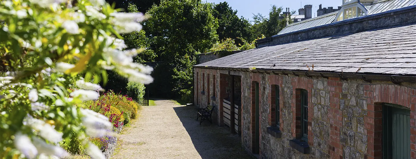 Garden buildings at Ardgillan Castle