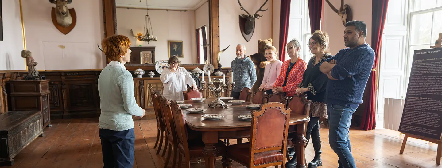 guided tour at Ardgillan Castle