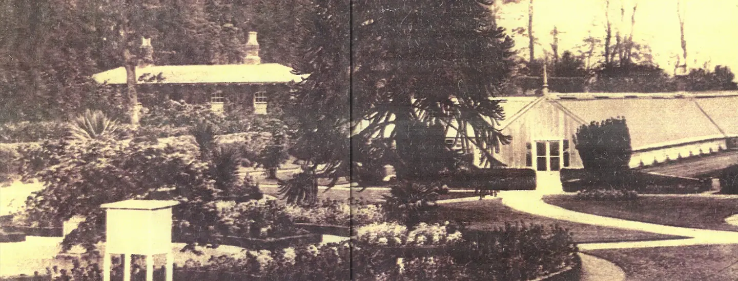 old pictures of the gardens