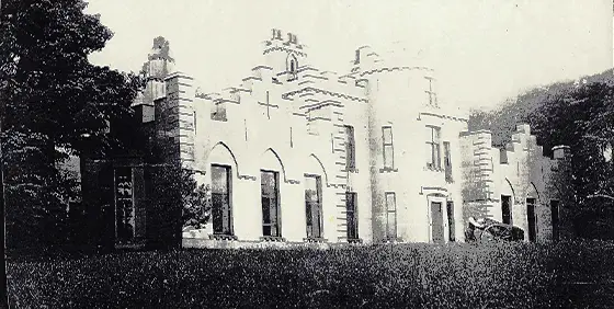 old photo of the castle