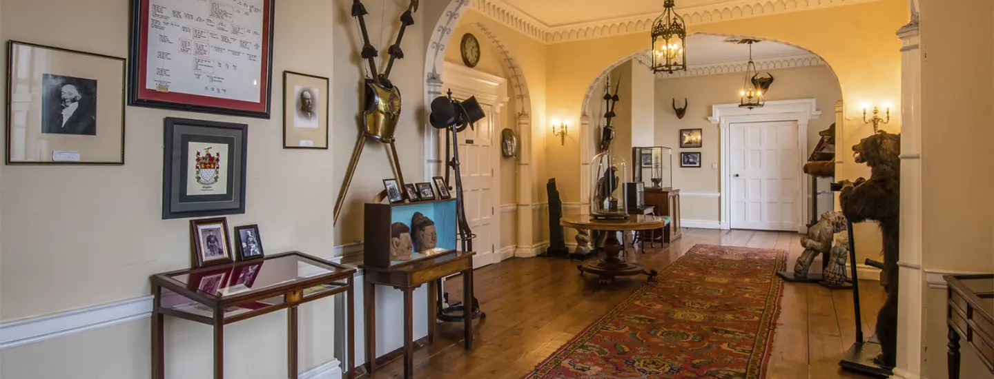 castle interiors at Ardgillan Castle