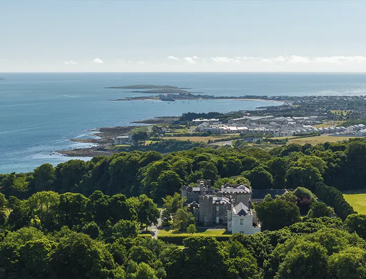 ariel view Balbriggan