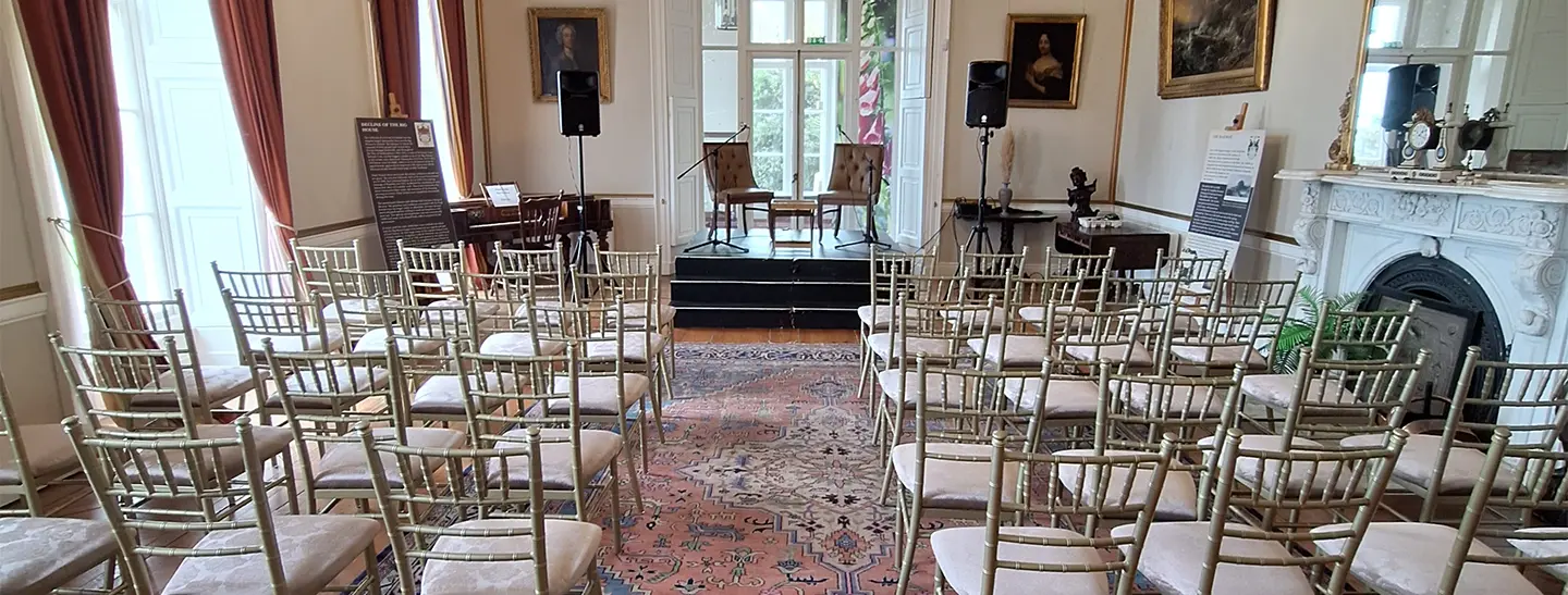 event room at Ardgillan Castle