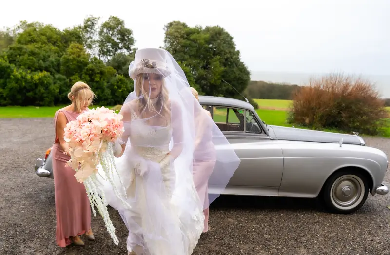 bride at Ardgillan Castle