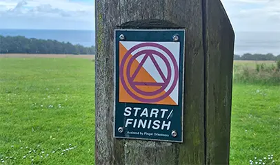 Orienteering Course post