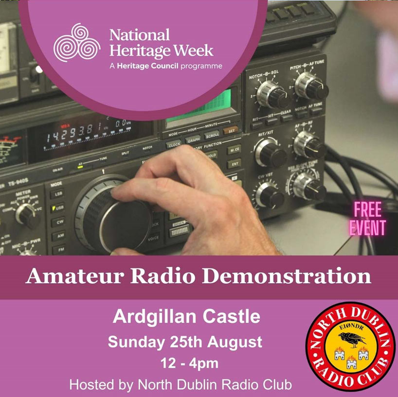 Amateur Radio Demonstration flyer