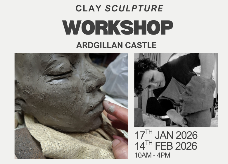 Grey Black Bold Minimalist Pottery Workshop Flyer (780 x 560 px)