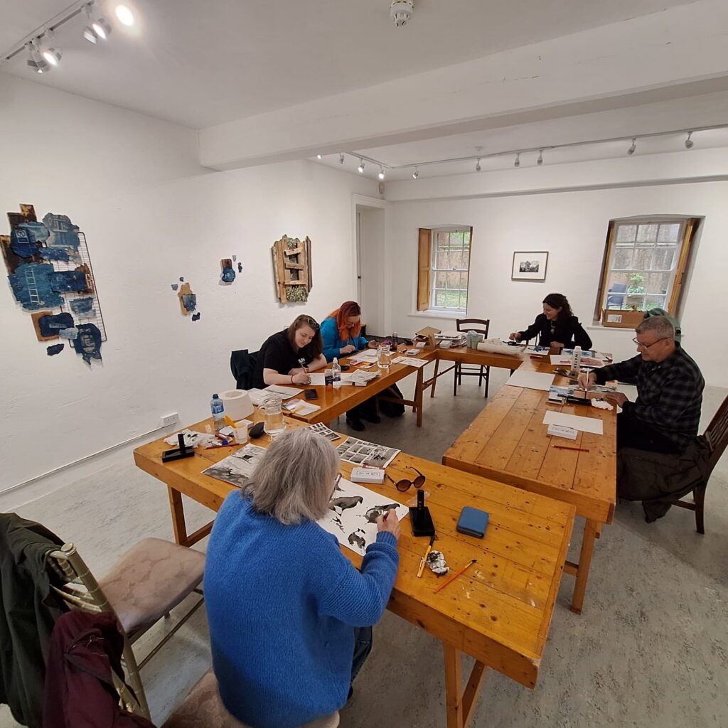 Basement Art workshop