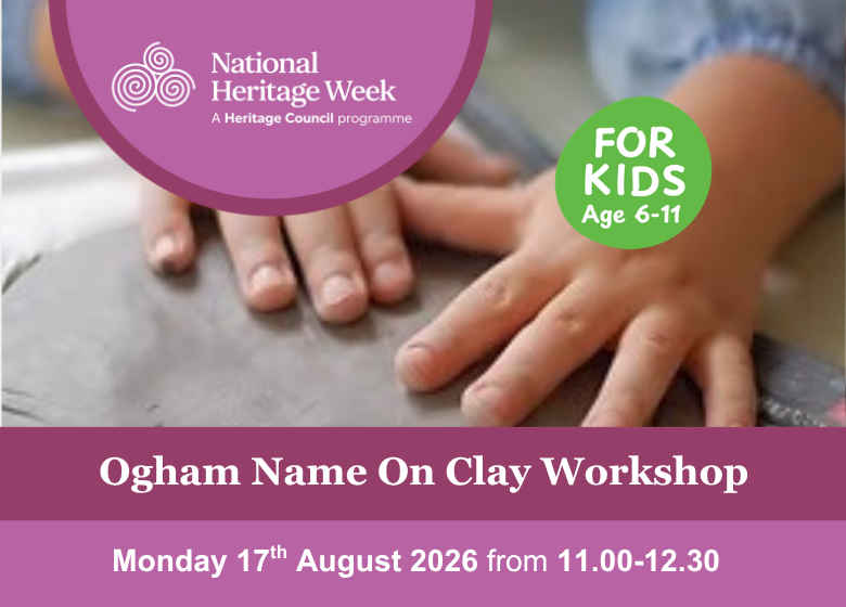 Ogham Stone Writing Workshop for Kids NHW