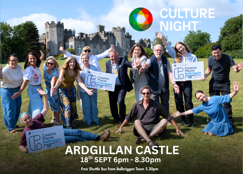 making waves promo picture in front of castle